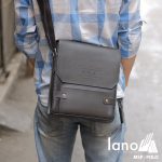 Túi xách da nam Polo cao cấp đeo chéo sau lưng