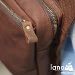 Túi Da Nam Lano Đeo Sau Lưng Da Bò TDL03 - khóa