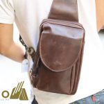 Túi Đeo Lưng Nam Da Bò Thật TDL-05 đeo chéo