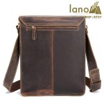 Túi đeo chéo nam công sở da bò sáp đựng tài liệu A4 KT57 mặt sau