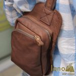 Túi Da Nam Lano Đeo Sau Lưng Da Bò TDL03 đeo chéo sau lưng