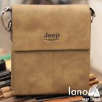 Túi Đựng iPad Lano Đeo Chéo Jeep Thời Trang Giá Rẻ 003 - nâu nhạt