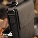 Túi Đựng iPad Lano Đeo Chéo Jeep Thời Trang Giá Rẻ 003 đen- cạnh bên