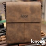 Túi Đựng iPad Lano Đeo Chéo Jeep Thời Trang Giá Rẻ 003 nâu đậm