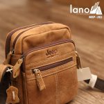 Túi đeo chéo nam da bò trẻ trung năng động J32_2017 nghiêng