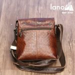 Túi đeo chéo nam công sở mẫu mới 2018 KT67 mặt sau