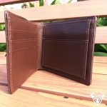Ví bàn tay da cá sấu thật BCS13