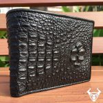 Bóp da cá sấu nguyên con giá rẻ BCS16