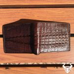 Ví da cá sấu nguyên con nhỏ giá rẻ BCS17
