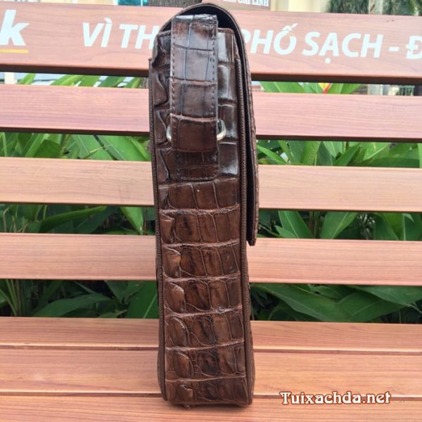 Túi Nam Da Cá Sấu Thật 04