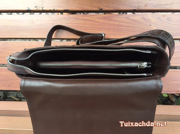 Túi Nam Da Cá Sấu Thật 04