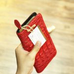 Ví da cá sấu nữ cầm tay thời trang mới nhất 2017 VCSN02