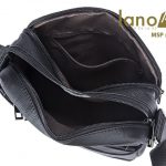Túi da nam đeo chéo giá rẻ KT69 bên trong