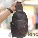Túi da đeo chéo ngực, lưng mới cho nam đẹp độc lạ TDL29