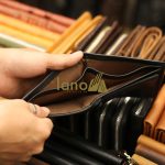Ví da nam ngang nhỏ gọn tiện lợi VDN017 bên trong