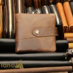 Ví da nam ngang thời trang cúc bấm VDN021