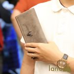 Ví cầm tay nam 3 gấp da bò thật thời trang tiện lợi VCTN020