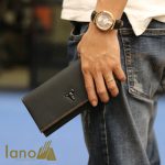 Ví cầm tay nam 3 gấp da bò thật thời trang tiện lợi VCTN020