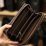 Ví cầm tay nam da bò sáp loại mới VCTN009