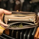 Ví cầm tay nam da dê cao cấp khóa kéo thụt VCTN016