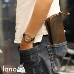 Ví cầm tay nam da dê cao cấp khóa kéo thụt VCTN016