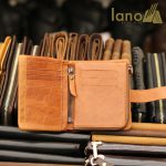 Ví da bò cho nam loại đừng có cúc bấm VDN011