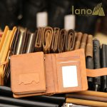 Ví da bò cho nam loại đừng có cúc bấm VDN011