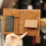 Ví da nam ba gấp thời trang tiện lợi VDN001