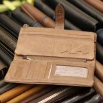 Ví da nam cầm tay siêu gọn nhẹ VCTN007 bên trong