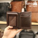 Ví da nam khâu tay thủ công thời trang sang trọng VDN22