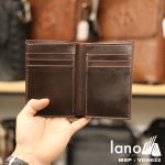 Ví da nam khâu tay thủ công thời trang sang trọng VDN22