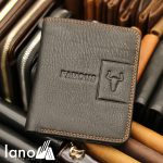 Ví da nam loại đứng logo đầu trâu nhỏ gọn tiện lợi VDN018
