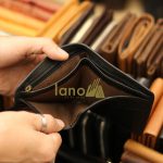 Ví da nam loại đứng logo đầu trâu nhỏ gọn tiện lợi VDN018 bên trong