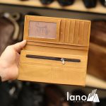 Ví dài cầm tay cho nam da bò sáp thời trang công sở VCTN011