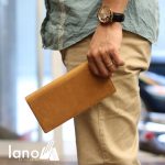 Ví dài cầm tay cho nam da bò sáp thời trang công sở VCTN011