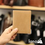 Ví đứng nam da bò sáp màu nâu sang trọng VDN006