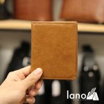 Ví đứng nam da bò sáp màu nâu sang trọng VDN006