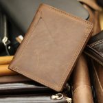 Ví đứng nam da thật thời trang công sở VDN002