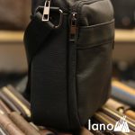 Túi đeo chéo nam Lano da bò giá rẻ KT74 mặt cạnh