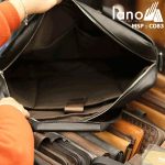 Cặp da nam giá rẻ thời trang công sở giảm giá cực đẹp Lano CD83 - bên trong