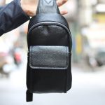 Túi da đeo ngực nam thời trang công sở TDL23