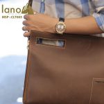 Túi da cầm tay cho nam Lano sang trọng lịch lãm CLT005 đeo chéo