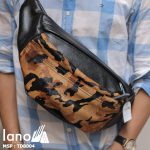 Túi đeo chéo bụng da bò thời trang Lano phong cách TĐB004 đeo chéo