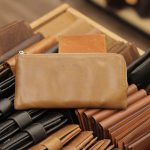 Ví cầm tay nam da bò thật Hautton mẫu mới nhất Lano 2018