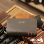 Ví cầm tay nam Lano da bò 2 ngăn kéo thời trang nam tính Hautton VCTN026