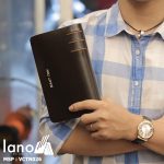 Ví cầm tay nam Lano da bò 2 ngăn kéo thời trang nam tính Hautton VCTN026 xách tay