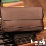 Ví Cầm Tay Nam Lano Da Thật Khóa Sổ Đẳng Cấp Cho Phái Mạnh
