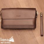 Ví Cầm Tay Nam Lano Da Thật Khóa Sổ Đẳng Cấp Cho Phái Mạnh