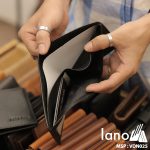 Ví Da Nam Hautton thời trang Lano tiện lợi VDN025 bên trong