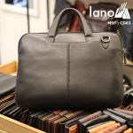 Cặp da nam công sở Lano thời trang mạnh mẽ CD63 mặt sau